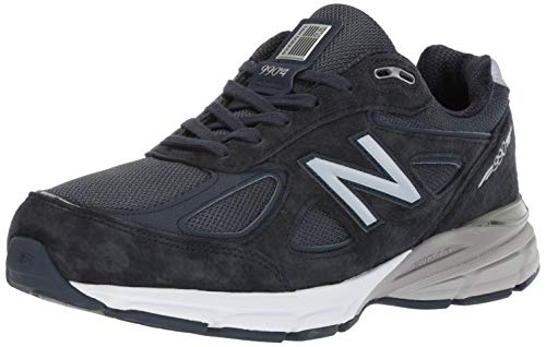 New Balance Men s Made 990 V4 Sneaker Navy Silver 9 5 XXW US